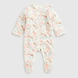 mothercare Girls Printed Sleepsuit-image-58