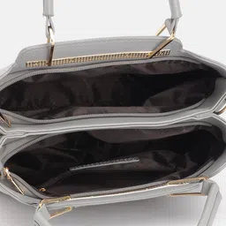 French Connection Structured Handheld Bag with Detachable Sling Strap image 5