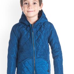Cherry Crumble Unisex Kids Hooded Lightweight Quilted Jacket-image-46