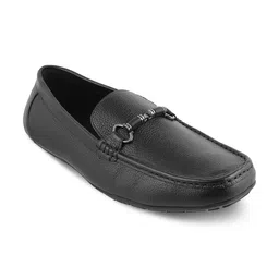 Tresmode Men Leather Driving Shoes-image-38