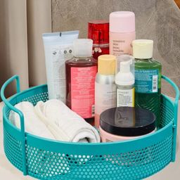 Vanity Round Metal Storaged Basket-50