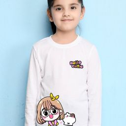 NUSYL Girls Printed T-shirt-picture-29