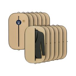 Aura Brown12 Pieces Blazer Cover Bag-16