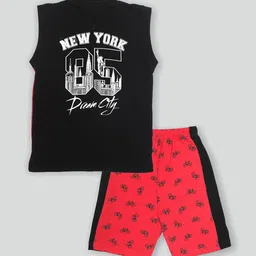 Tee Weavers Boys Printed Night suit-image-87
