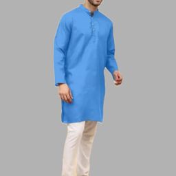 ANUJ FASHION Men Blended A-Line Kurtas-picture-42