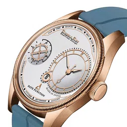 DOUBLERUN Unisex Round Dial & Straps Analogue Chronograph Watch H05N17018 image 4