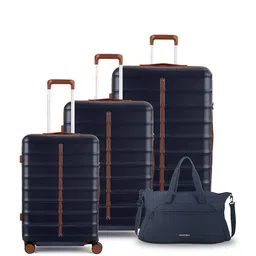 Assembly Odyssey Set Of 4 Hard-Sided Trolley Bag & Bag With USB Charging Port & Rain Cover-41