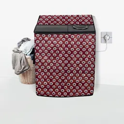 Stylista Waterproof and Dustproof PVC Washing Machine Cover-image-11
