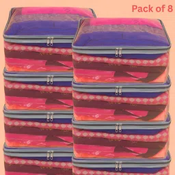 Fessist Ajabh luxeorganize Silver-Toned 8 Pieces Water Resistant Multi-Utility Organisers-21