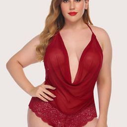 TrendVerse Women Self Design Baby Doll-image-53