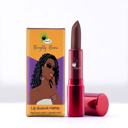 Clumsy Cat Creamy Matte Lipstick With Hyaluronic Acid - 4g - Naughty Naina-image-92