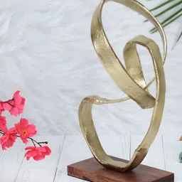 Maison Modern Gold-Toned Curio Showpiece-picture-1
