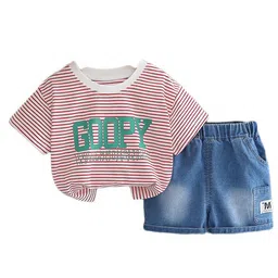 StyleCast x Revolte Boys Printed Pure Cotton T-shirt with Shorts-image-97