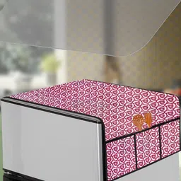 The Furnishing Tree Pink PVC Air Conditioner Cover-image-44