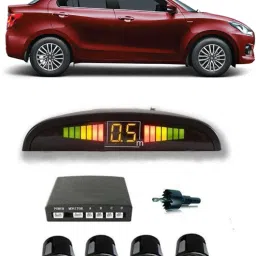VB319 Black Car Reverse Parking Sensor with LED Display 4 Sensor V319 Parking Sensor-image-85