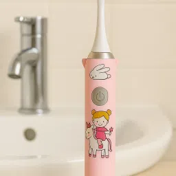 Profecto Kids Electric Toothbrush with Soft Bristles | Battery Operated | Child-Friendly Electric Toothbrush-image-85