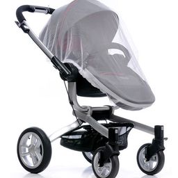 Grandma's Mosquito Net for Stroller - White image 2