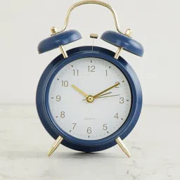 Analog Blue Clock-5