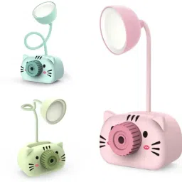 akr rabbit LED Lamp with Sharpener Pencil Holder with Night lamp Table Lamp image 5
