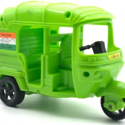 Toys for Kids Auto Rickshaw Tricycle with Toy (Multicolor)-12