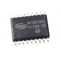 MT8870 IC - (SMD SOIC-18 Package) - Integrated DTMF Receiver IC-6