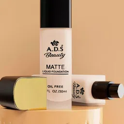 A.D.S Matte Liquid Foundation-30ml-Shade-02 image 2