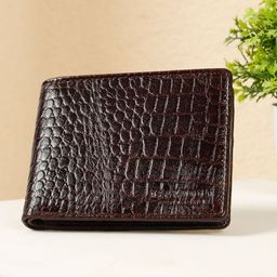 Teakwood Leathers Men Textured Leather Two Fold Wallet-picture-36
