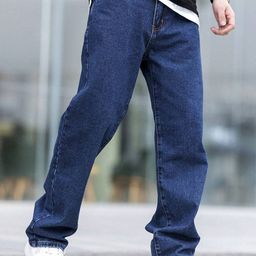 THE BEETEL HOUSE Men Baggy Mid-Rise Low Distress Stretchable Jeans-image-65