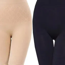 NIRDAMBHAY Women Set Of 2 High Rise Stretchable Tummy & Thigh Shapewear-image-18
