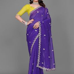 KALINI Embellished Embroidered Saree-image-74
