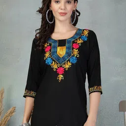 Clora Creation Embroidered Tunic-image-24