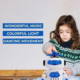 Superstore BeOne Kids Dancing Robot With Music & 3D Flashing Lights image 4