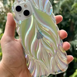 CASE CREATION Abstract Printed iPhone 15 Pro Bumper Case Mobile Accessories-39