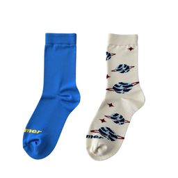bummer Pack Of 2 Patterned Calf-Length Length Socks-image-80