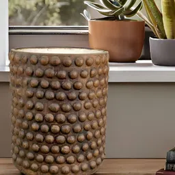 LASAKI Bubble Brown Big Antique Ceramic Planters-image-63