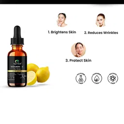 NITRO SKILL Vitamin C Face Serum For Dark Sports - 15 ml image 3