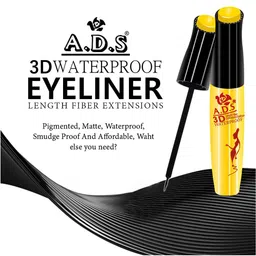 A.D.S Smudge Proof & Transfer Proof Eyeliner-5ml image 3