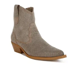 RAG & CO Women Embellished Cowboy Boots-image-41