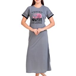 BOMBSHELL Printed Maxi Nightdress-image-72