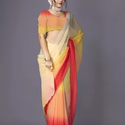 NIRMAL CREATION Ombre  Saree image 2