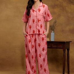 The Quince Life Women Set Of 2 Lobster Love Night suits-picture-19
