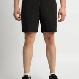 Reebok Men Brand Logo Printed Mid Rise Shorts-image-86