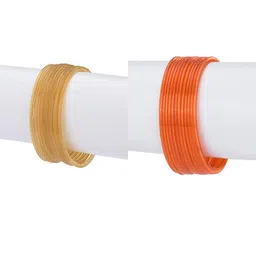 1ST TIME Set Of 24 Yellow Alloy Bangles-picture-39