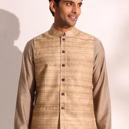 Fabindia Woven Design Nehru Jackets-picture-23