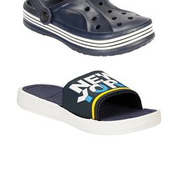 RIFOF Men White Flip Flops-image-99