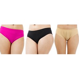 Diving Deep Women Pack of 3 Hipster Briefs-picture-16