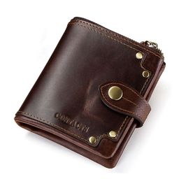 CONTACTS Men Leather Two Fold Wallet-26