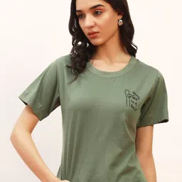 PRRODALITY Typography Printed Pure Cotton T-shirt-picture-46