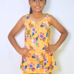 Aqua Holic Girls Printed Swimming Dress-image-53