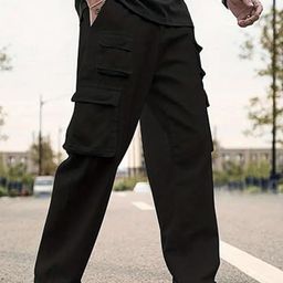 ADITYA TRADE LINK Men Cotton Comfort Regular Fit Mid-Rise Cargos Trousers-image-55
